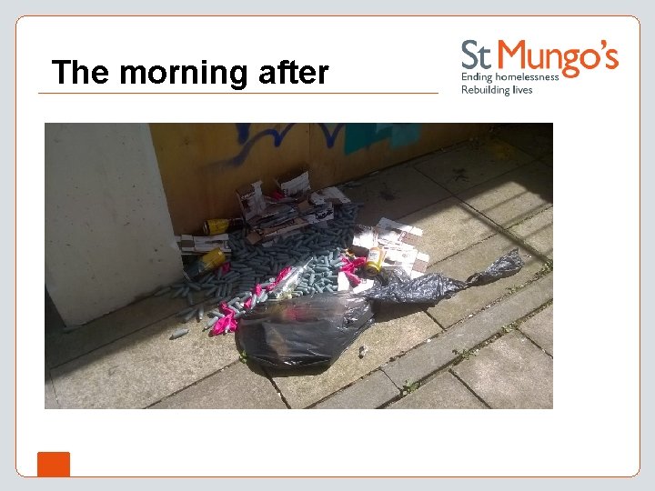 The morning after 