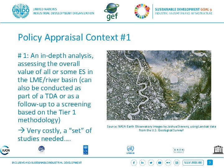 Policy Appraisal Context #1 # 1: An in-depth analysis, assessing the overall value of