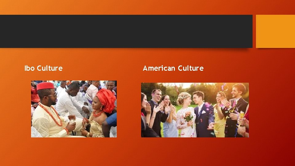 Ibo Culture American Culture 