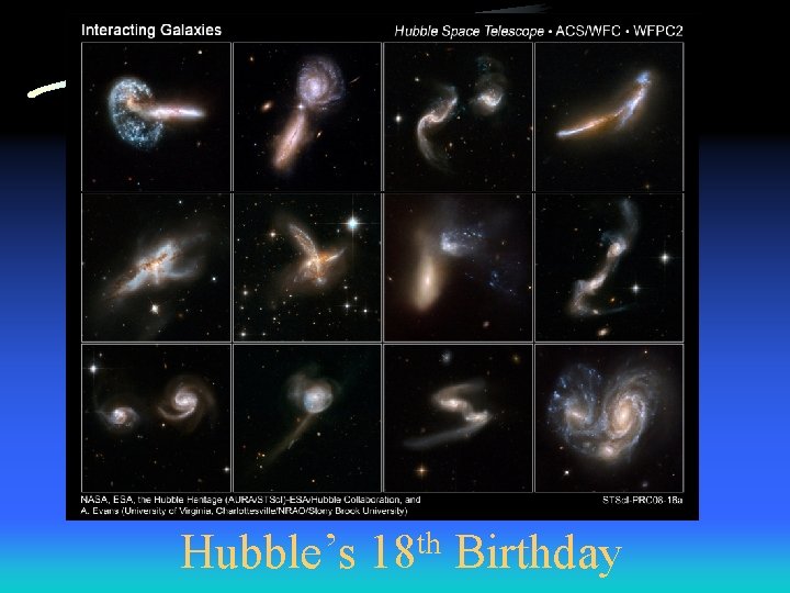Hubble’s th 18 Birthday 
