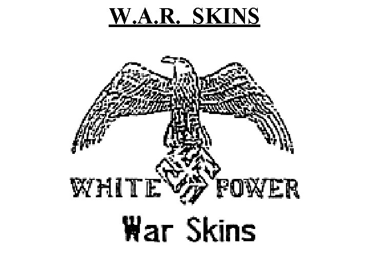 W. A. R. SKINS 