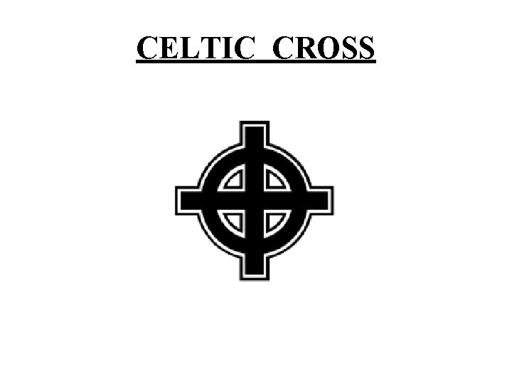 CELTIC CROSS 