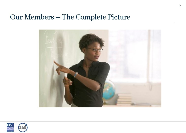 3 Our Members – The Complete Picture 