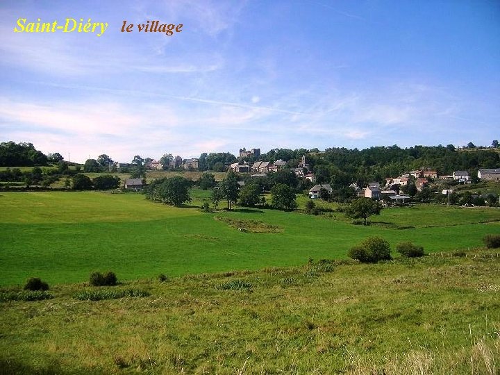 Saint-Diéry le village 