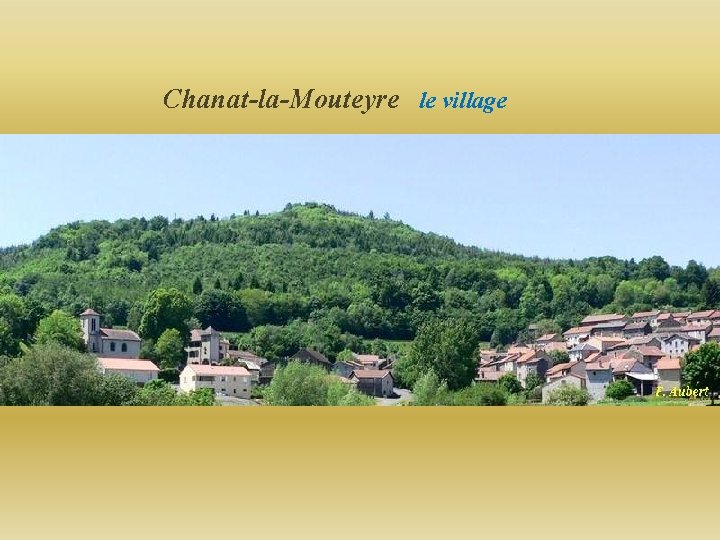 Chanat-la-Mouteyre le village 