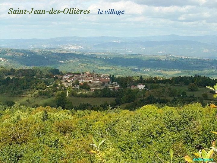 Saint-Jean-des-Ollières le village 
