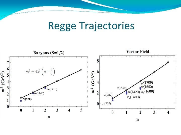 Regge Trajectories 