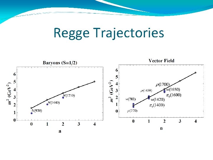 Regge Trajectories 