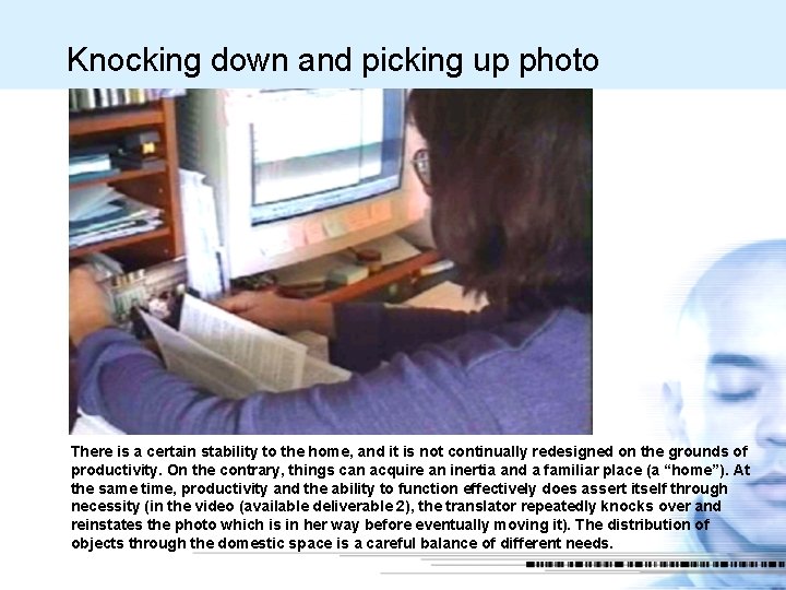 Knocking down and picking up photo IMAGE – There is a certain stability to