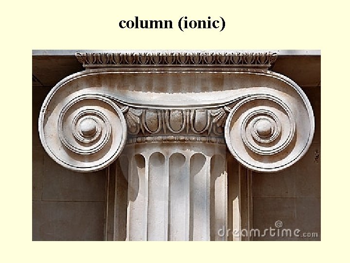 column (ionic) 