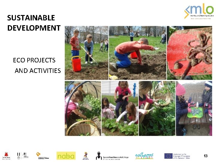SUSTAINABLE DEVELOPMENT ECO PROJECTS AND ACTIVITIES 13 