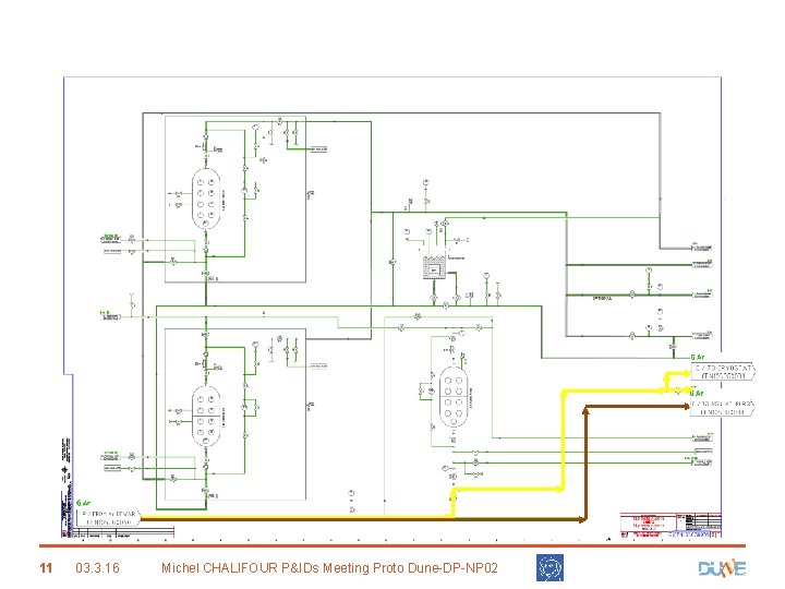 11 03. 3. 16 Michel CHALIFOUR P&IDs Meeting Proto Dune-DP-NP 02 