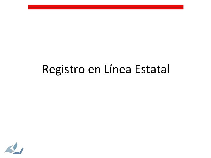 Registro en Línea Estatal 