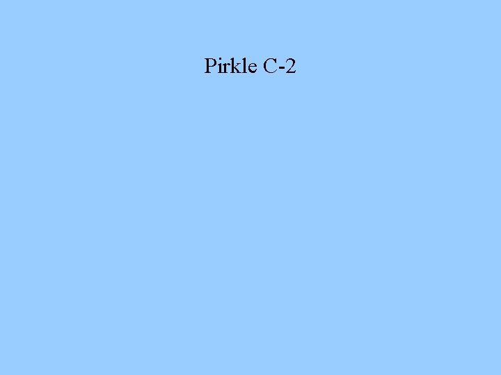 Pirkle C-2 