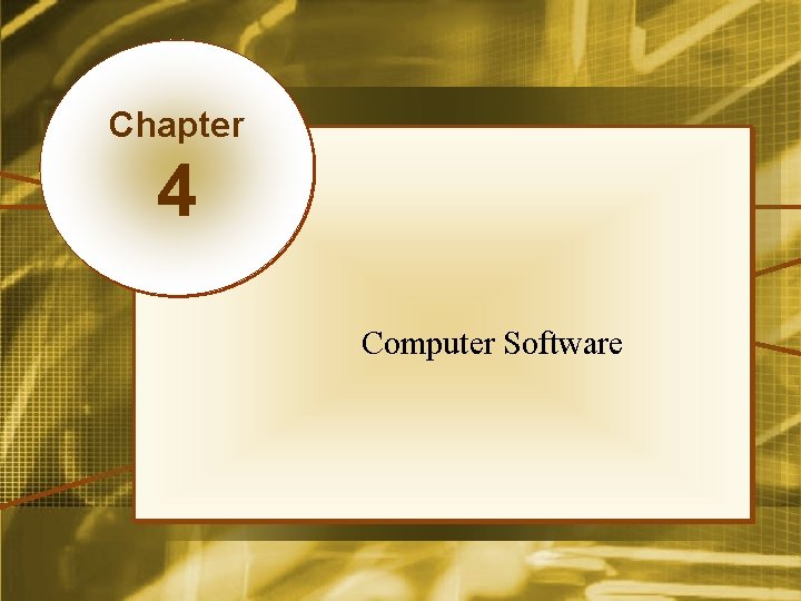 Chapter 4 Computer Software Mc. Graw-Hill/Irwin Copyright © 2008, The Mc. Graw-Hill Companies, Inc.