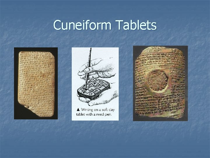 Cuneiform Tablets 