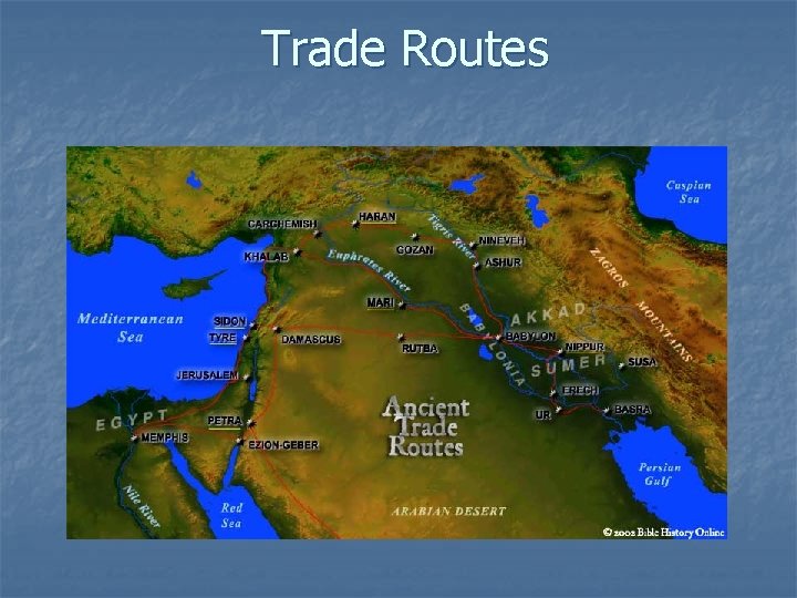 Trade Routes 