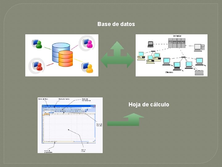 Base de datos Hoja de cálculo 