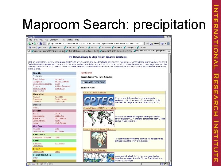 Maproom Search: precipitation 