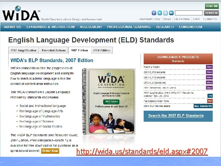 http: //wida. us/standards/eld. aspx#2007 