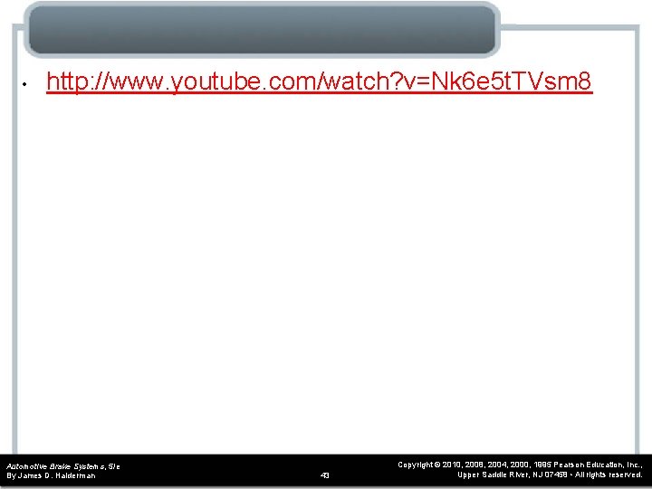 • http: //www. youtube. com/watch? v=Nk 6 e 5 t. TVsm 8 Automotive • http: //www. youtube. com/watch? v=Nk 6 e 5 t. TVsm 8 Automotive