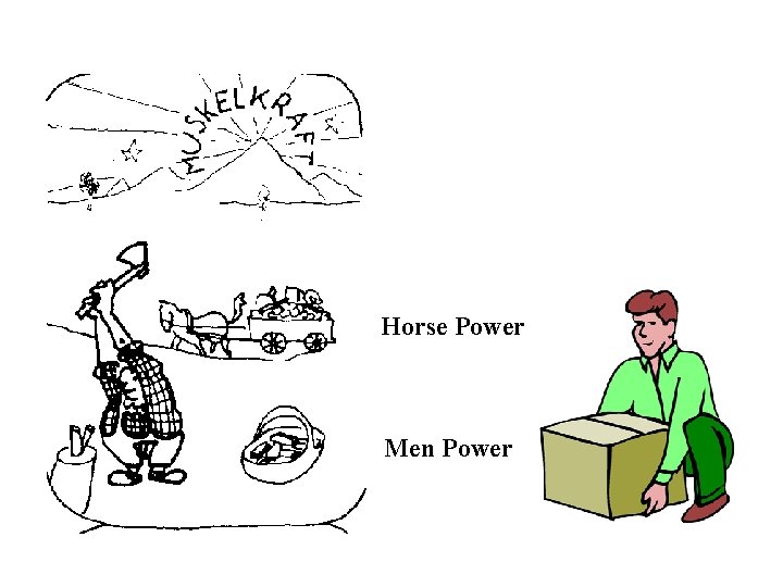 Horse Power Men Power 