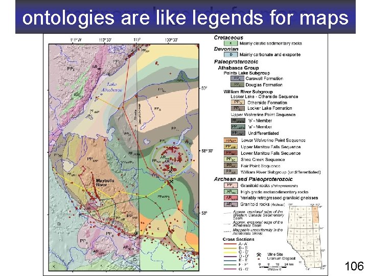 compare: legends for maps ontologies are like legends for maps 106 