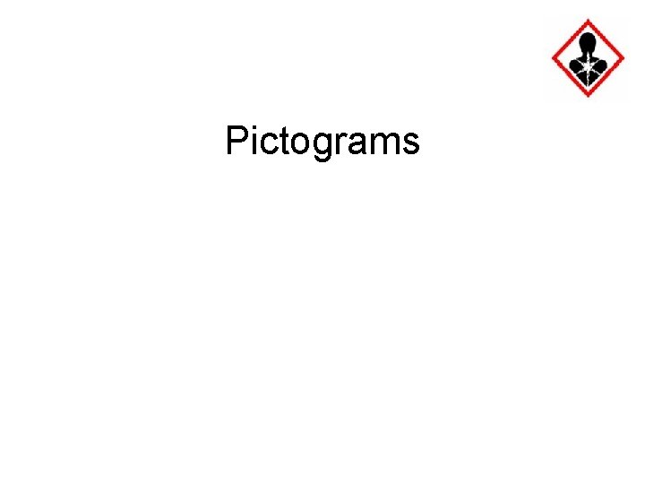 Pictograms 