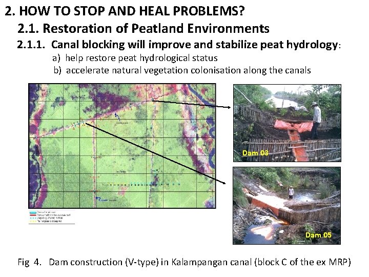 2. HOW TO STOP AND HEAL PROBLEMS? 2. 1. Restoration of Peatland Environments 2.