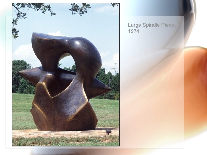 Large Spindle Piece, 1974 