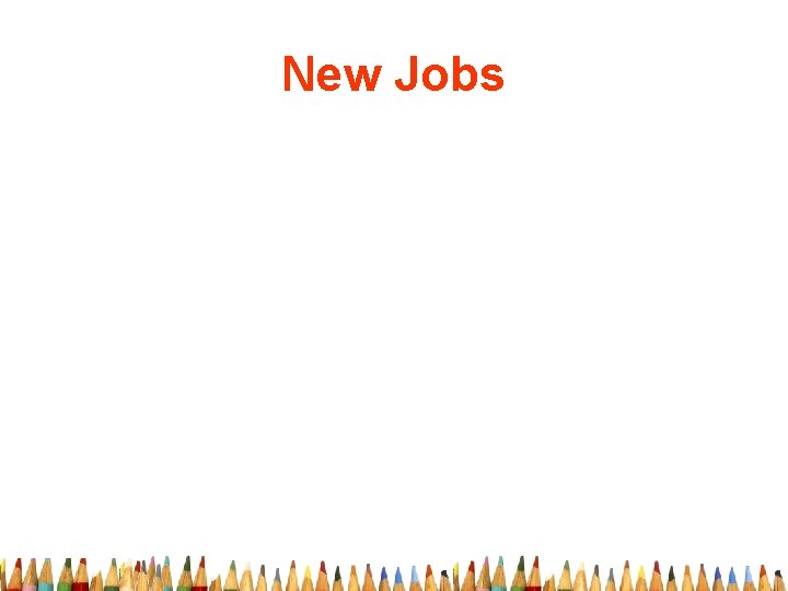 New Jobs 