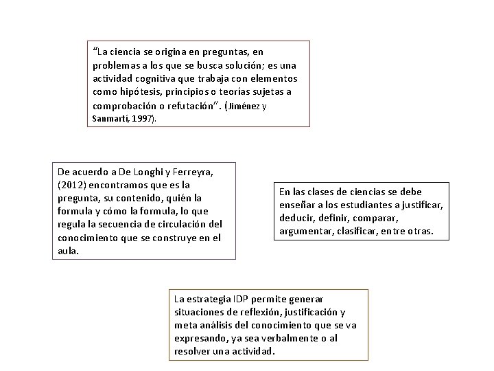 “La ciencia se origina en preguntas, en problemas a los que se busca solución;