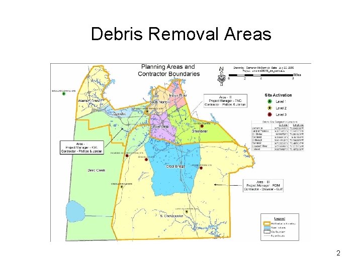 Debris Removal Areas 2 