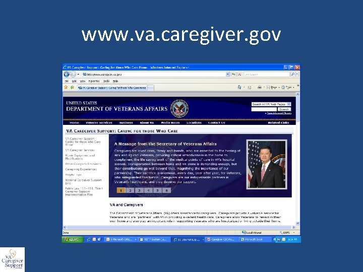 www. va. caregiver. gov 