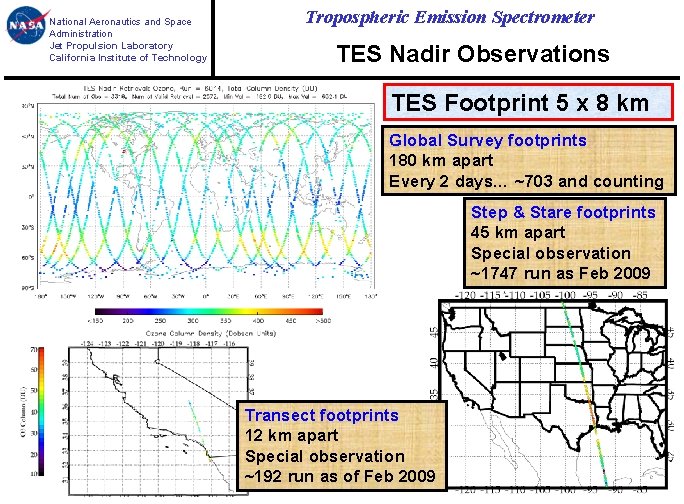 National Aeronautics and Space Administration Jet Propulsion Laboratory California Institute of Technology Tropospheric Emission