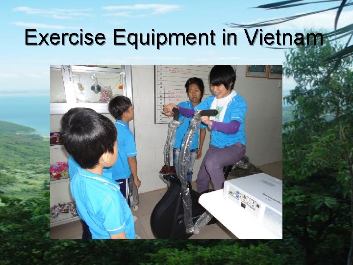 Exercise Equipment in Vietnam 