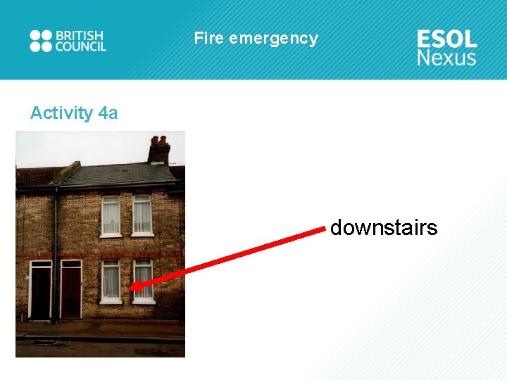 Fire emergency Activity 4 a downstairs 