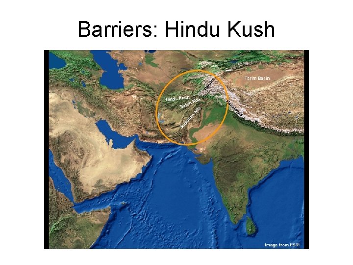 Barriers: Hindu Kush 