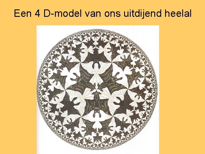 Een 4 D-model van ons uitdijend heelal 