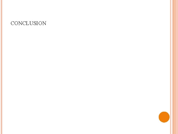 CONCLUSION 