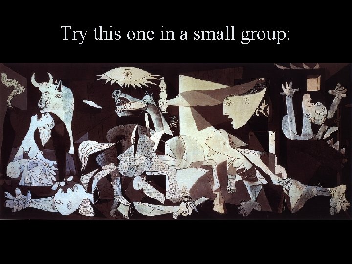 Try this one in a small group: 