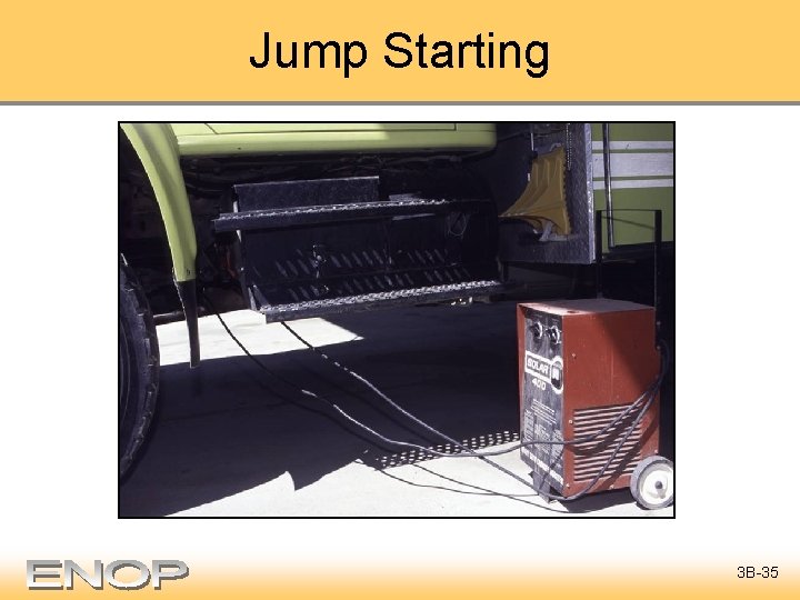 Jump Starting 3 B-35 