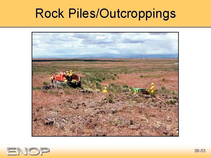 Rock Piles/Outcroppings 3 B-53 