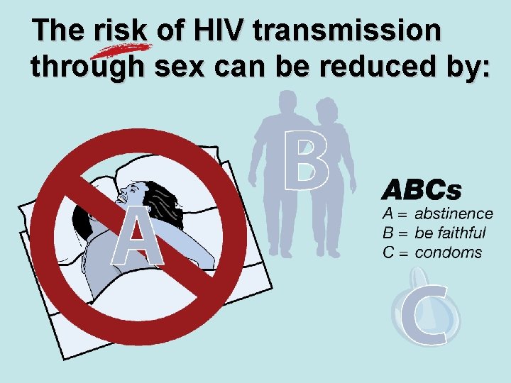 The risk of HIV transmission through sex can be reduced by: 