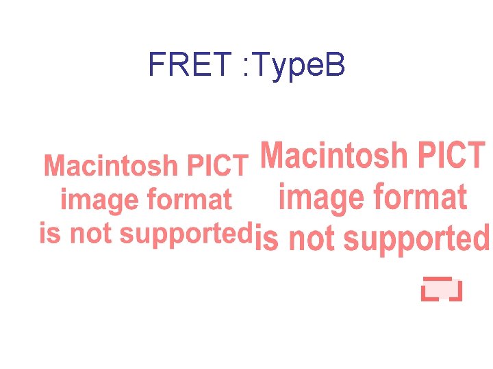 FRET : Type. B 