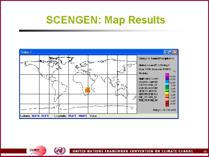 SCENGEN: Map Results 59 