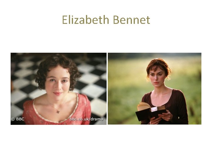 Elizabeth Bennet 