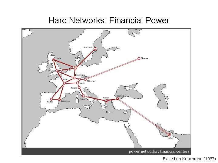 Hard Networks: Financial Power Based on Kunzmann (1997) 