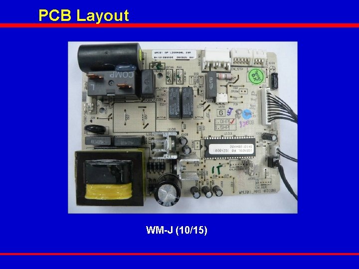 PCB Layout WM-J (10/15) WM-J 