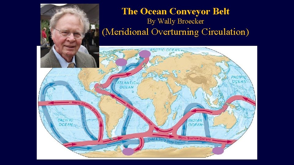 The Ocean Conveyor Belt By Wally Broecker (Meridional Overturning Circulation) 